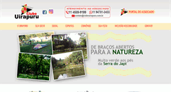 Desktop Screenshot of clubeuirapuru.com.br